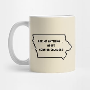 Iowa Caucus Funny Election 2024 Politics Mug